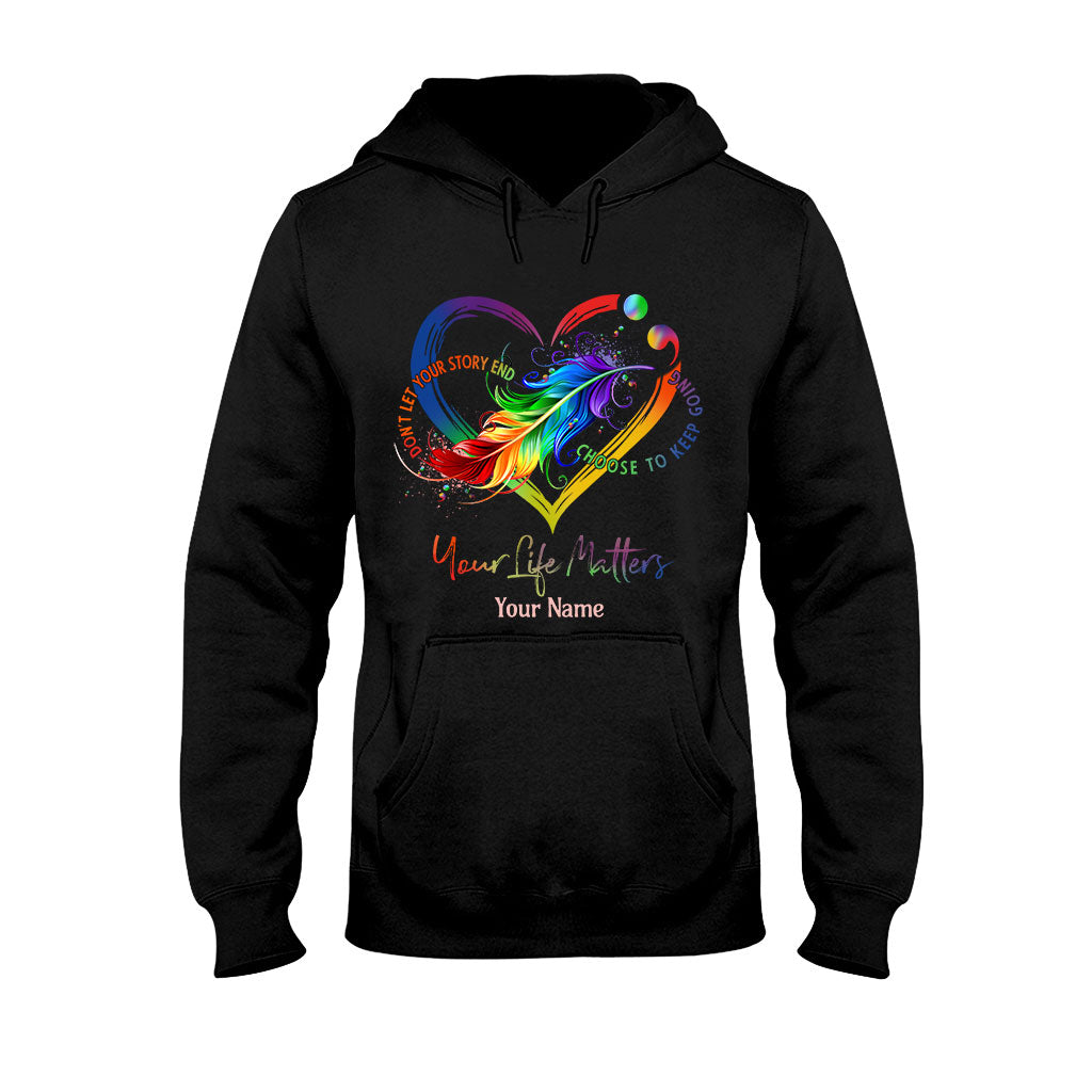 Dein Leben zählt – Personalisiertes T-Shirt und Hoodie zur Suizidprävention