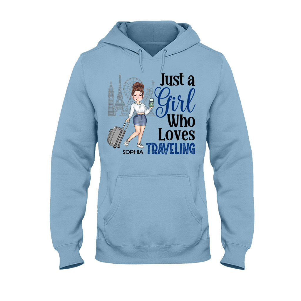 Just A Girl Who Loves Cruising - Personalized Cruising T-shirt & Hoodie