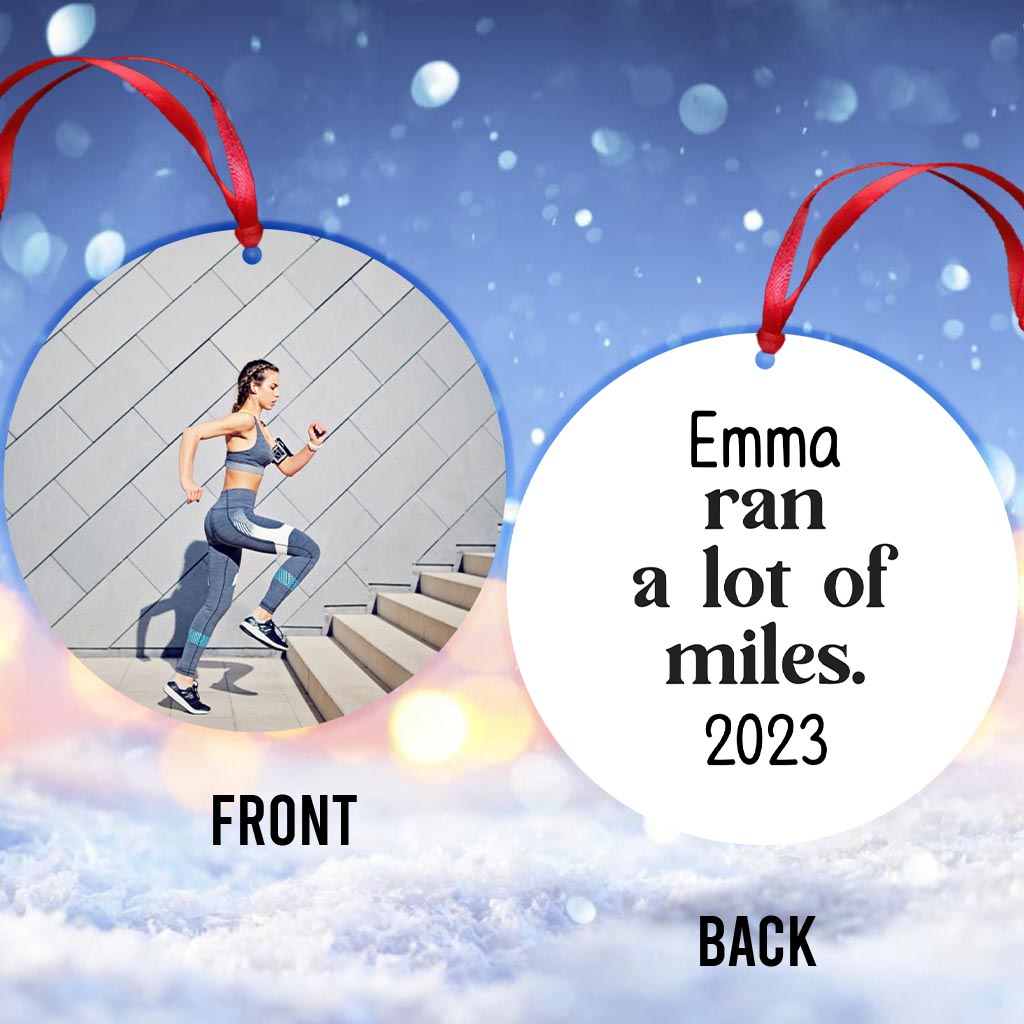 Viele Kilometer gelaufen – personalisierter Laufschmuck