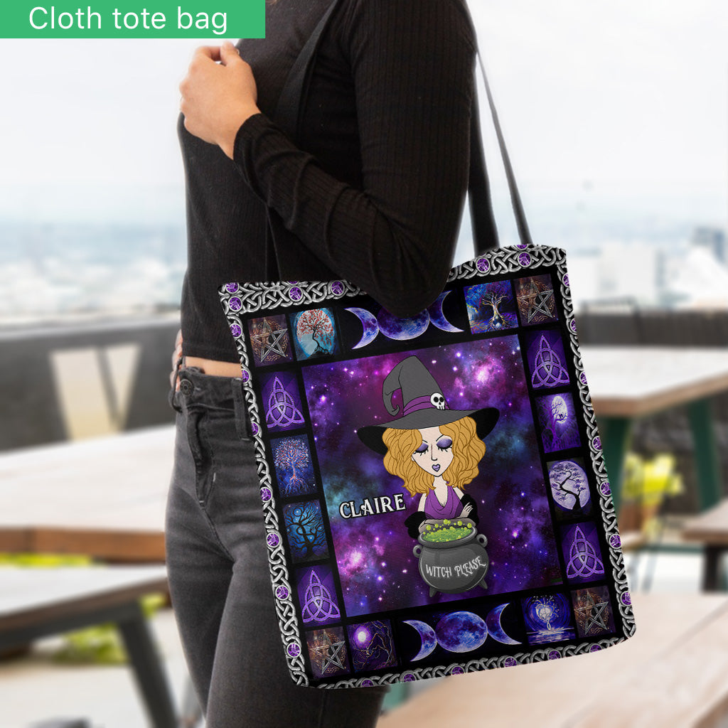 Witch Please - Personalized Witch Tote Bag