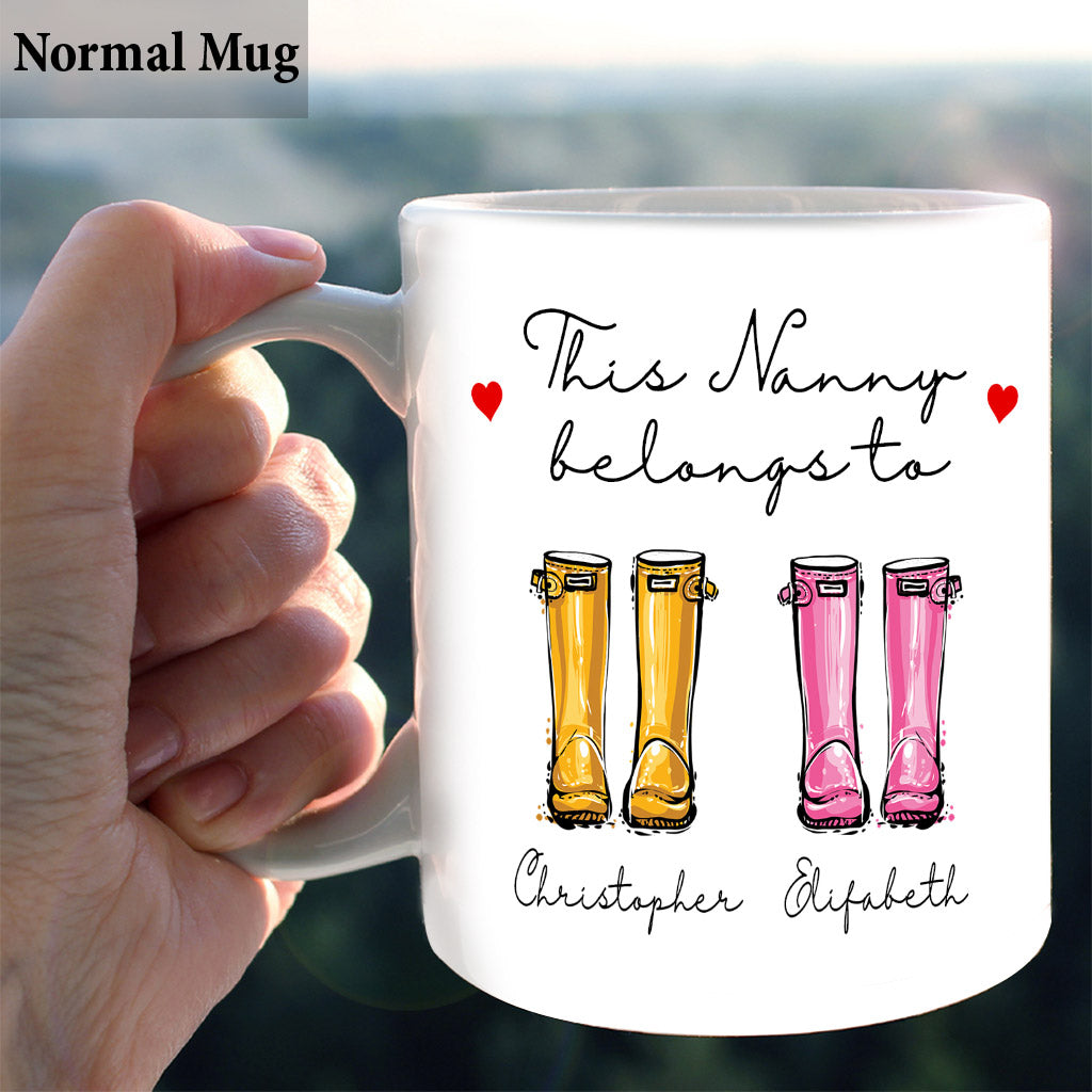 Diese Tasse gehört Oma/Nana/Mama – personalisierte Oma-Tasse