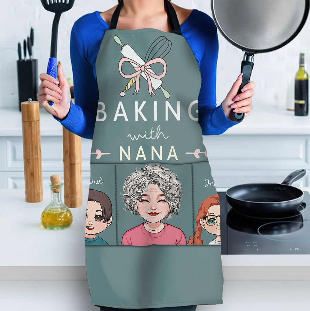 Backen mit Oma – Personalisierte Oma-Schürze