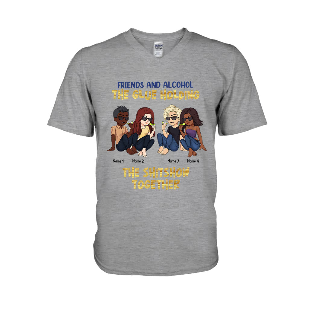 Best Friends Are The Sisters We Choose For Ourselves - Bestie gift for sister - Personalized T-shirt And Hoodie