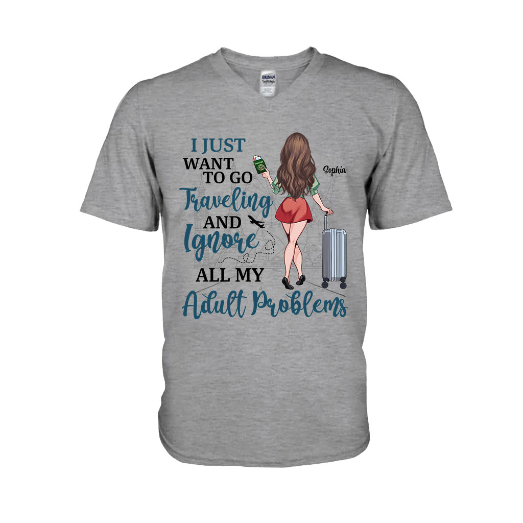 So The Adventure – Reisegeschenk für Mama, Tochter, Enkelin, Ehefrau, Freundin, Freundin – Personalisiertes T-Shirt und Hoodie