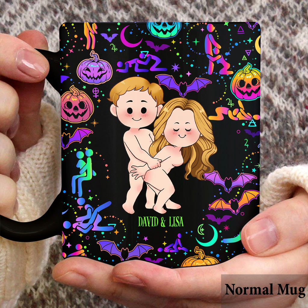 Ich will mit dir schlimme Dinge tun - Personalisierte Pärchentasse