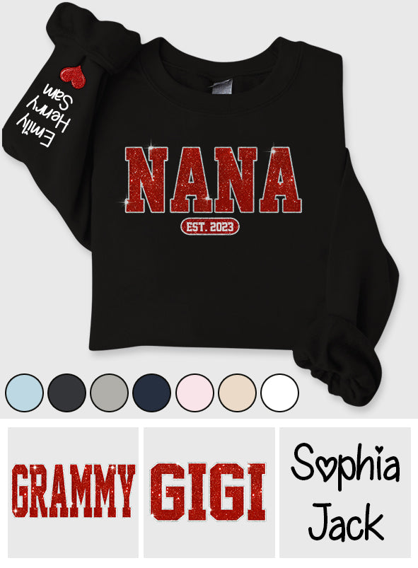 Best Nana/Grandma/Mother/Mama... Ever - Personalized Grandma All Over Shirt