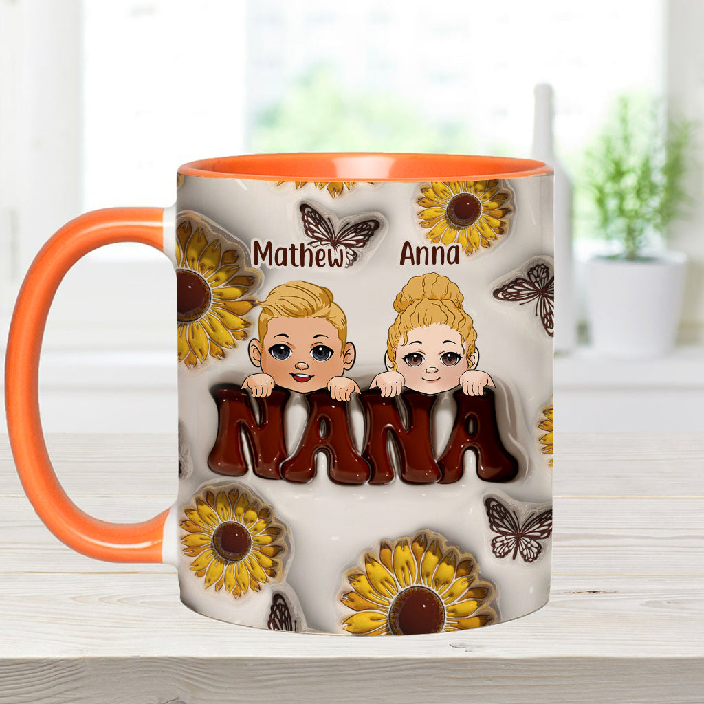 Beste Oma der Welt – Geschenk für Oma – Personalisierte Tasse mit Akzent
