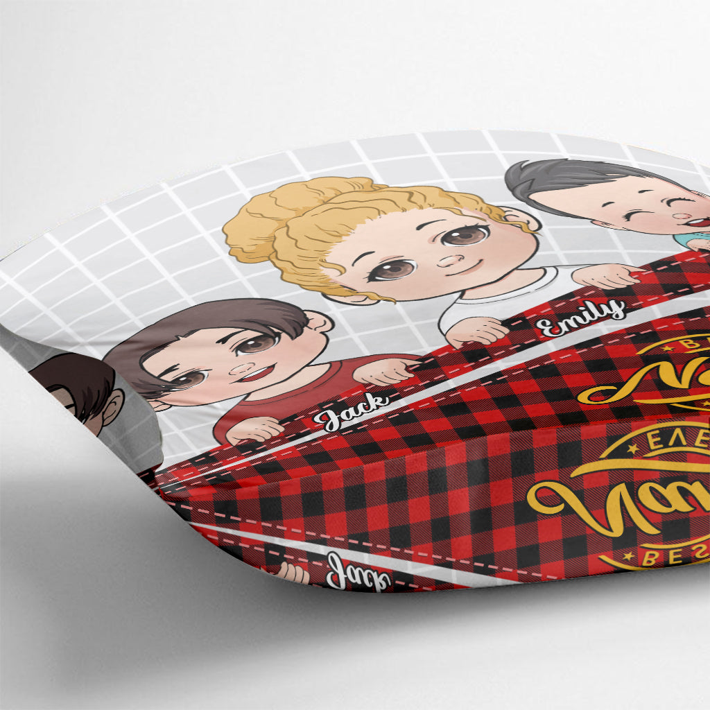 Beste Oma/Mimi/Nana aller Zeiten – Personalisiertes Oma-Kissen