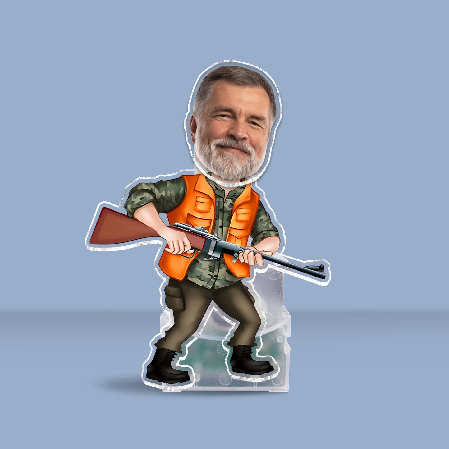 Love Hunting – Personalisierte Jagd-Schüttelkopf-Figur