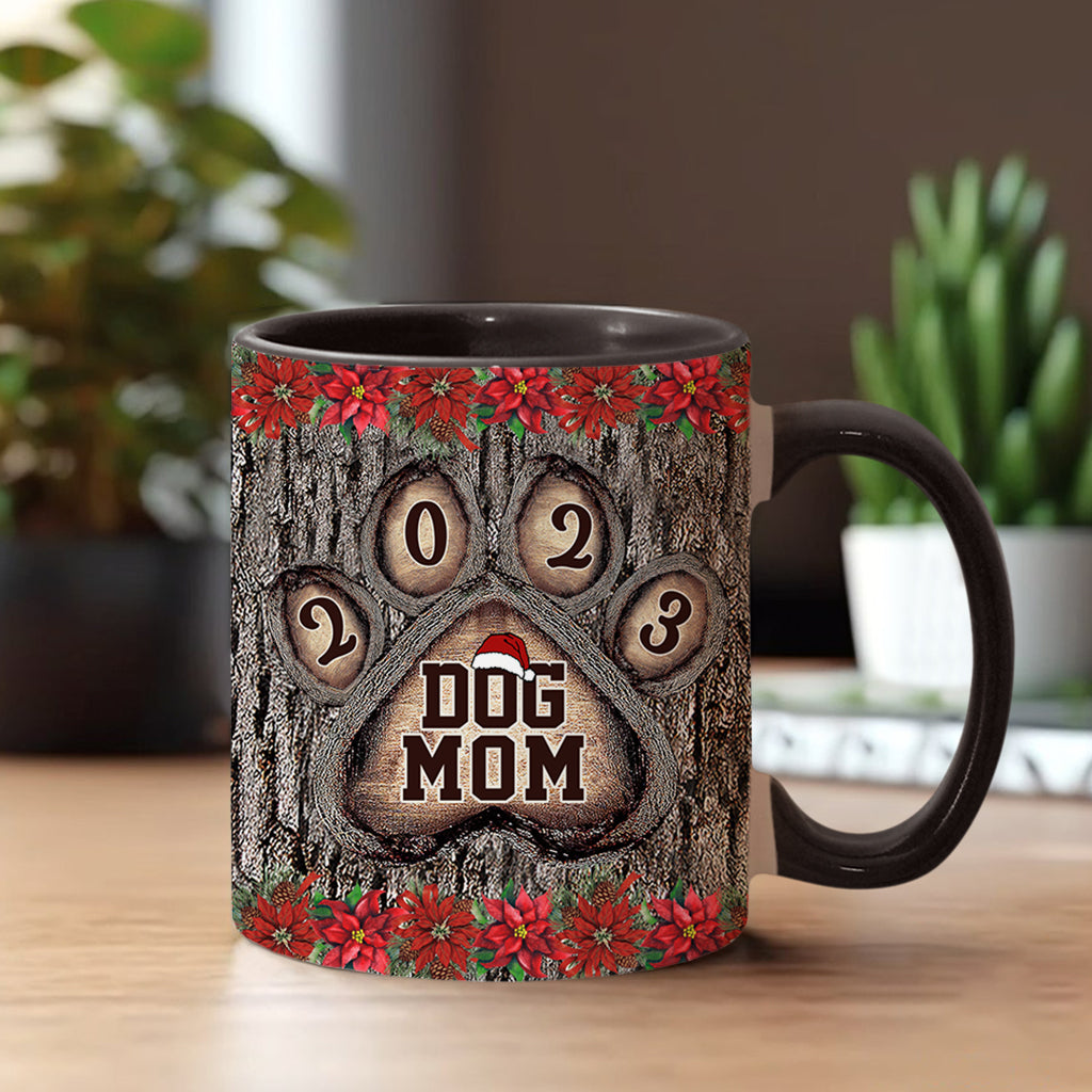 Dog Mom - Personalized Dog Accent Mug