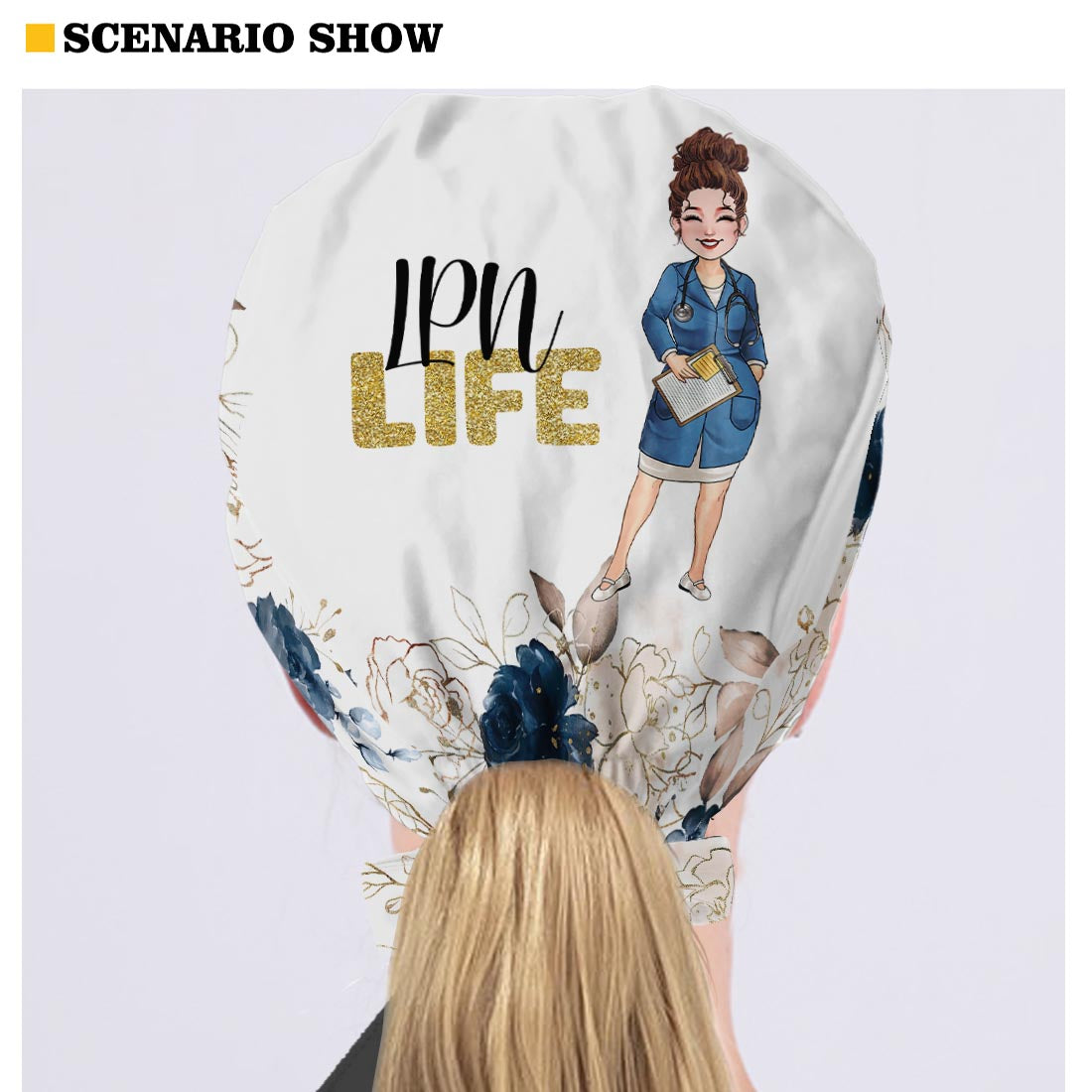 Registered - Personalized Nurse Scrub Cap