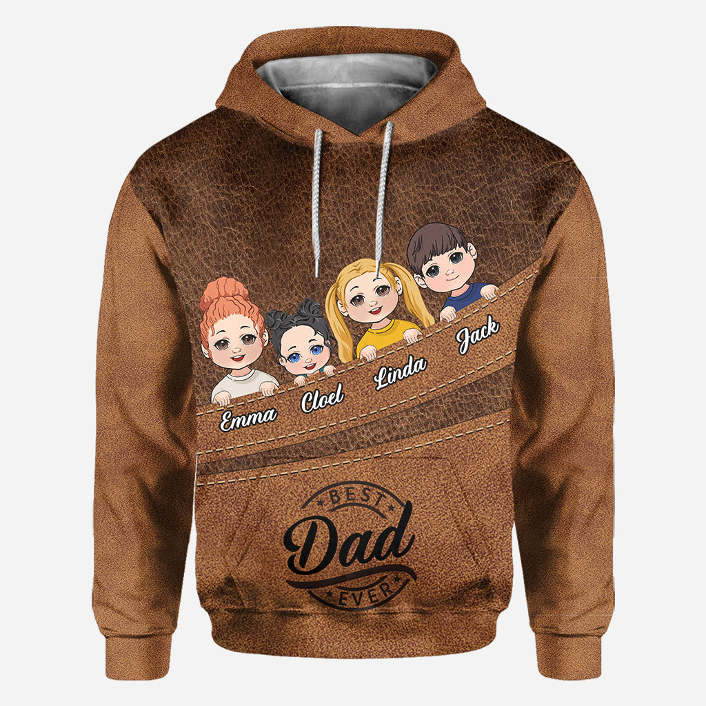 Bester Papa/Oma/Opa/Mama aller Zeiten – Personalisiertes Vater-Shirt
