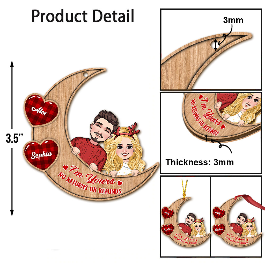 I'm Yours - Personalized Couple Ornament