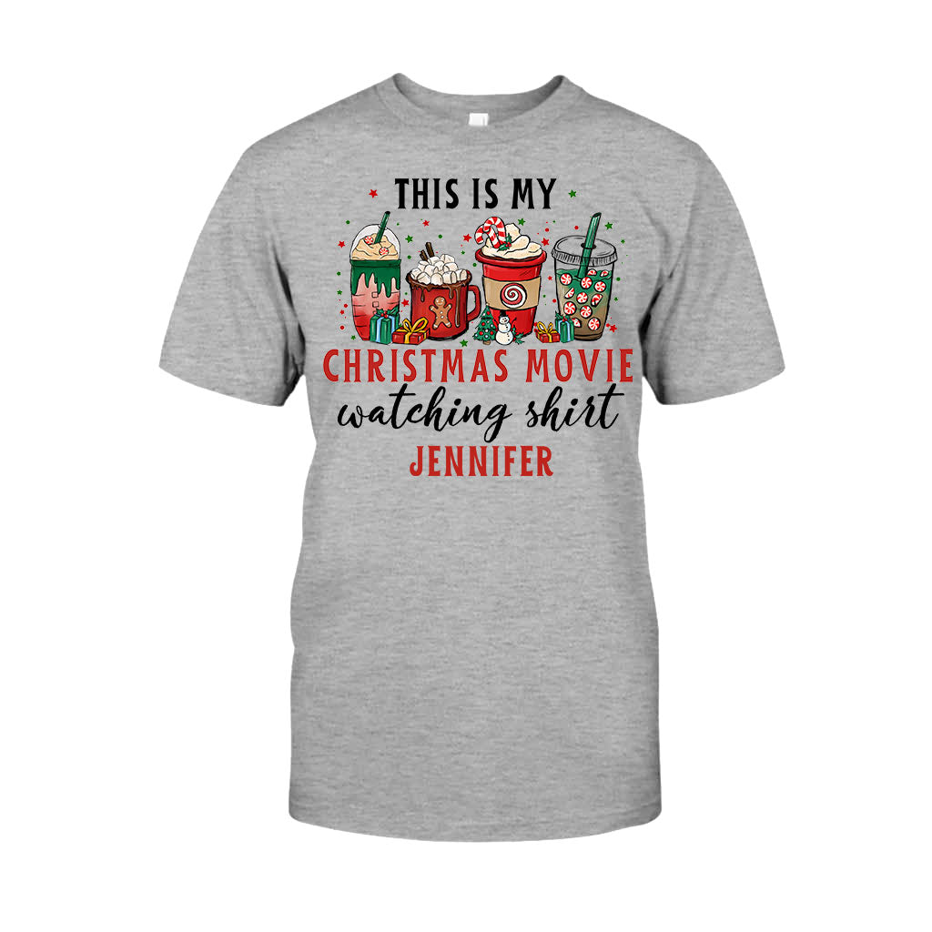 Das ist mein Weihnachtsfilm-Shirt – personalisiertes Weihnachts-T-Shirt und Hoodie