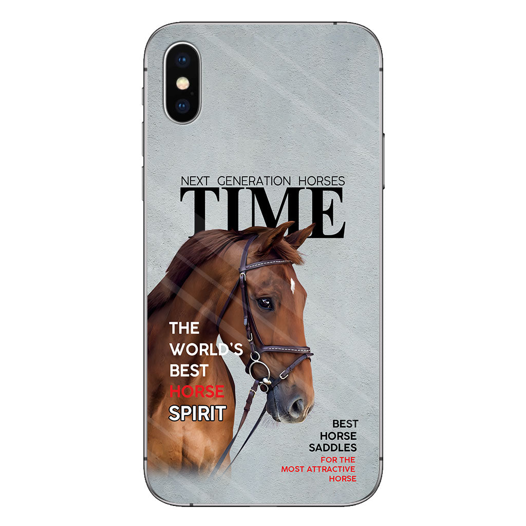Magazine Covers - Personalized Horse Phone Case