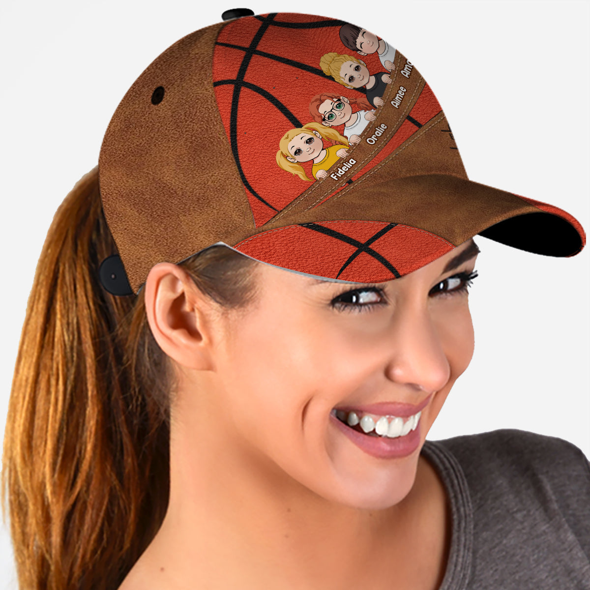 Basketball Mom – Personalisierte Basketball Classic Cap