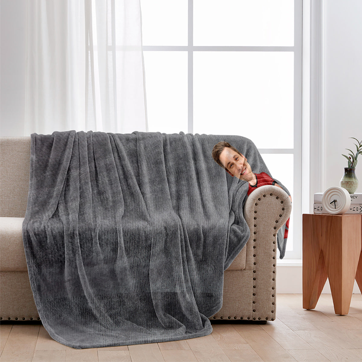 Liebe zum Sport – Personalisierte Baseballdecke