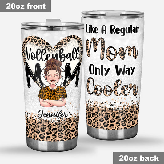 Volleyball-Mama – Personalisierter Volleyball-Becher