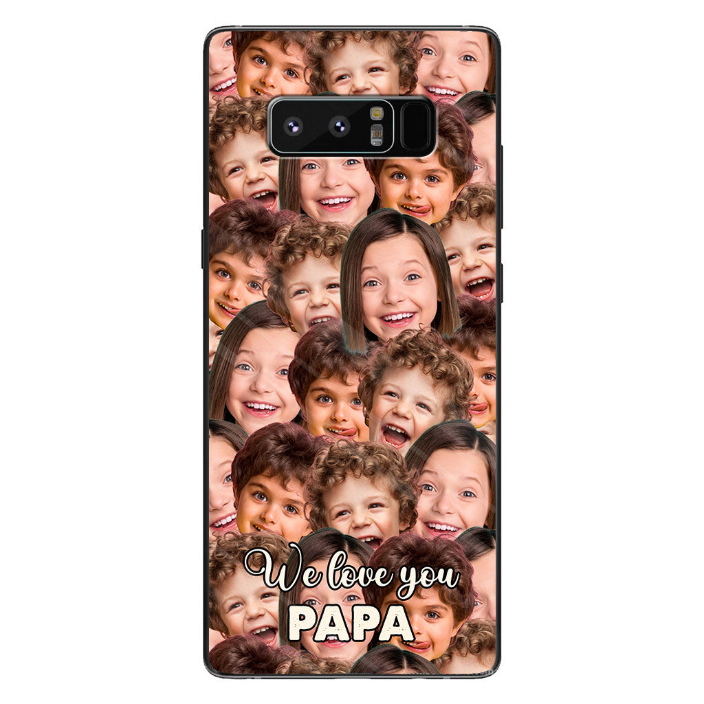 Love You Dad - Gift for dad, grandma, grandpa, mom, uncle, aunt, brother, sister, son, daughter, granddaughter, grandson, husband, wife, boyfriend, girlfriend - Personalized Phone Case