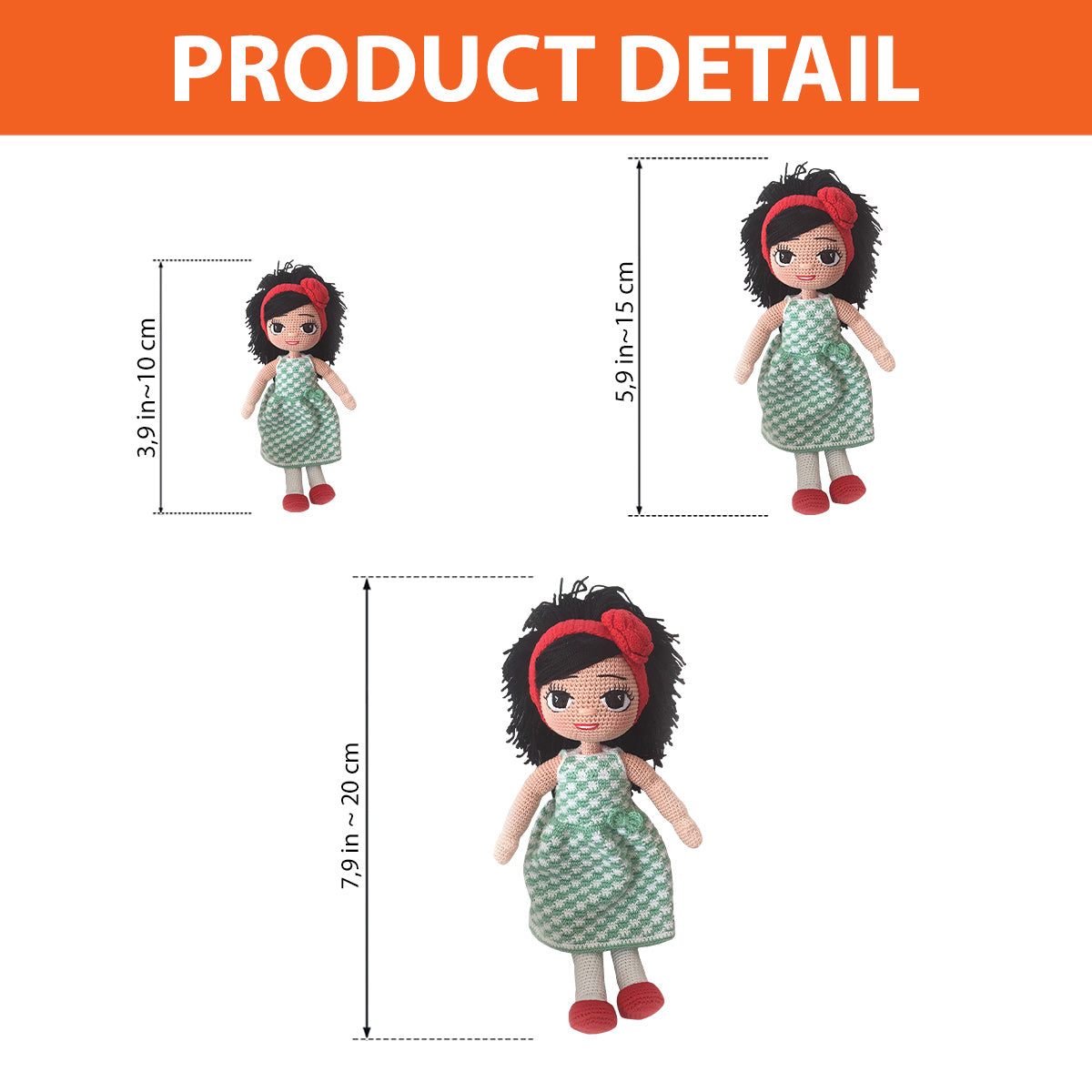 Meine Enkelkinder – Geschenk für Opa – Personalisierte handgestrickte Puppe