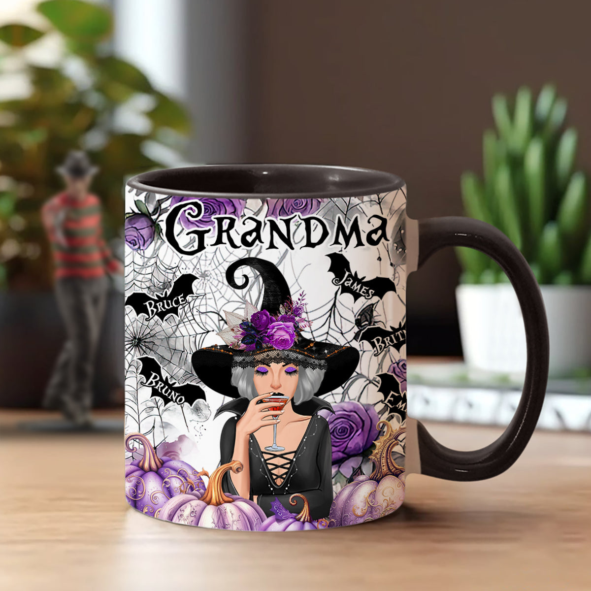 Oma Hexe - Personalisierte Tasse mit Oma-Akzent