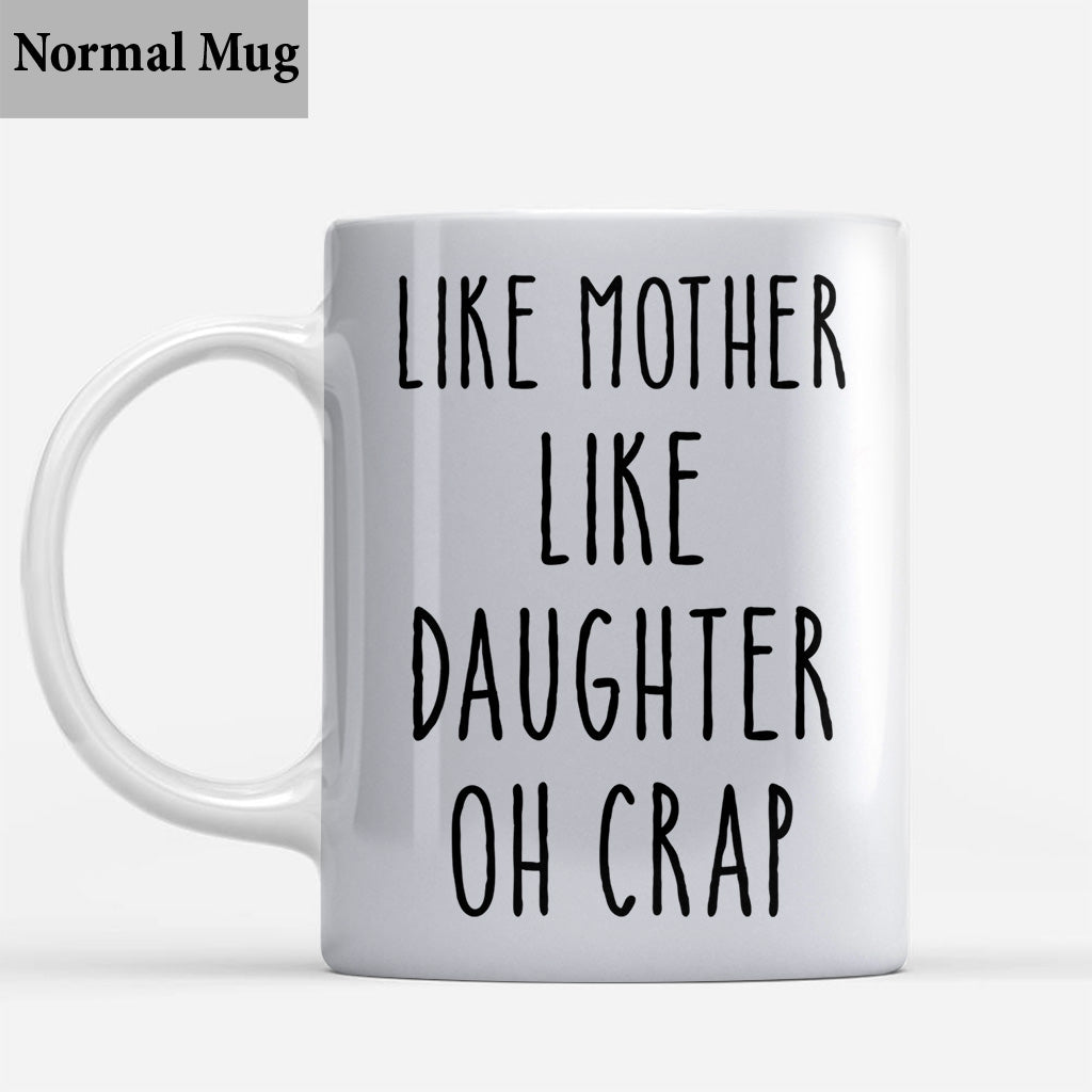 Wie der Vater, so der Sohn – Geschenk für Papa, Vater, Sohn – Personalisierte Tasse