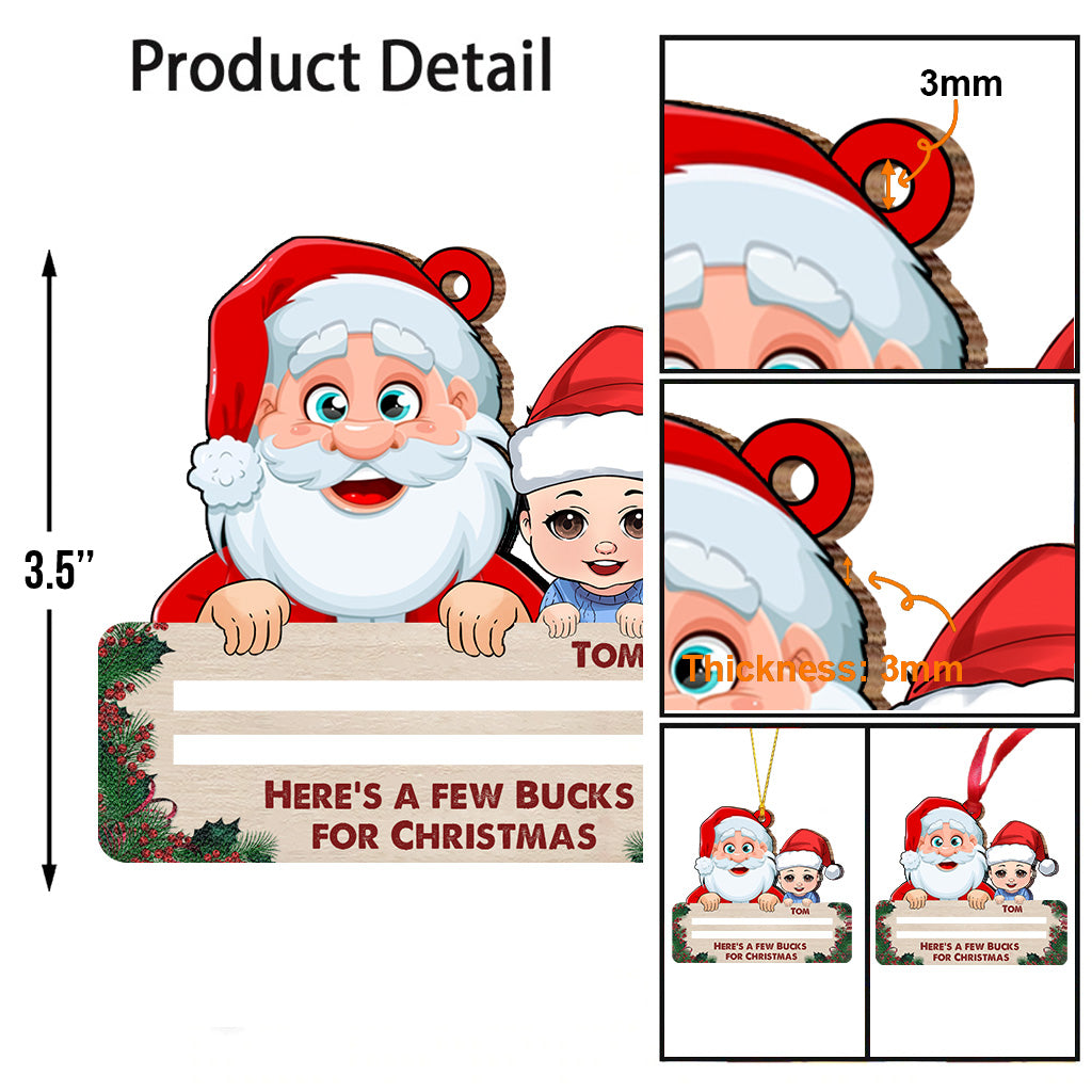 Totally On The Nice List - Personalized Kid Ornament