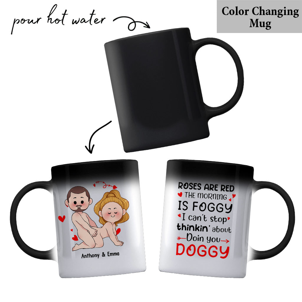Ich will nur, dass du glücklich bist – Geschenkidee für Paare (Ehemann, Ehefrau, Freund, Freundin) – Personalisierte Tasse
