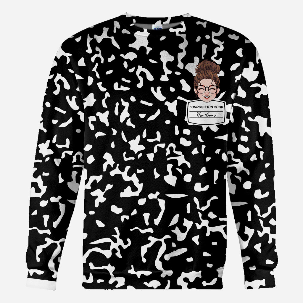 Willkommen zurück in der Schule – Personalisiertes Lehrer-Shirt