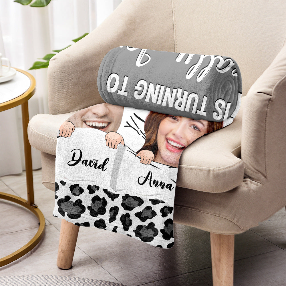 A Really Long One Night Stand - Personalized Couple Blanket