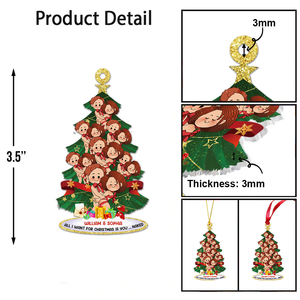 Weihnachtsbaum – Geschenk für Freund/Freundin – Personalisierter Schmuck