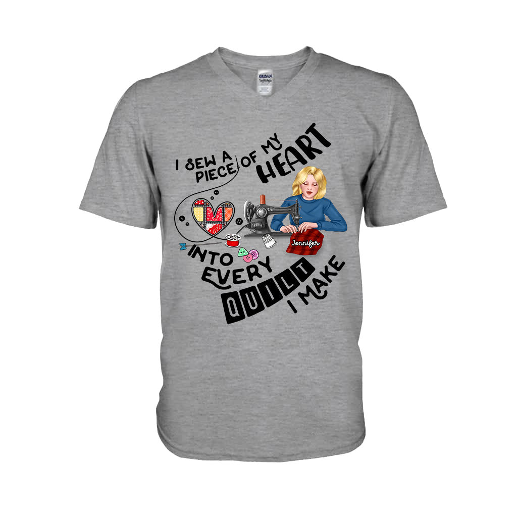 Ich nähe ein Stück meines Herzens – personalisiertes Näh-T-Shirt und Hoodie