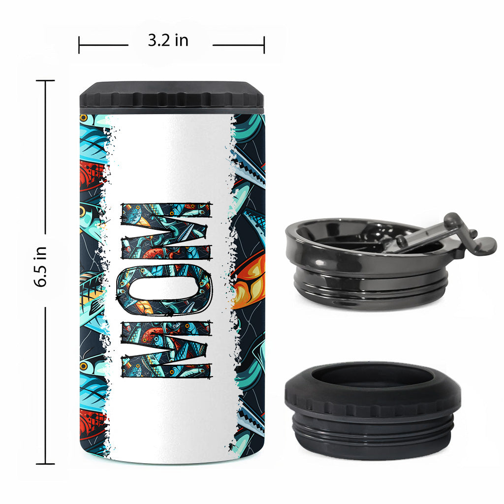 Reel Cool Dad – Angelgeschenk für Papa, Opa, ihn, Ehemann – Personalisierter Dosenkühler