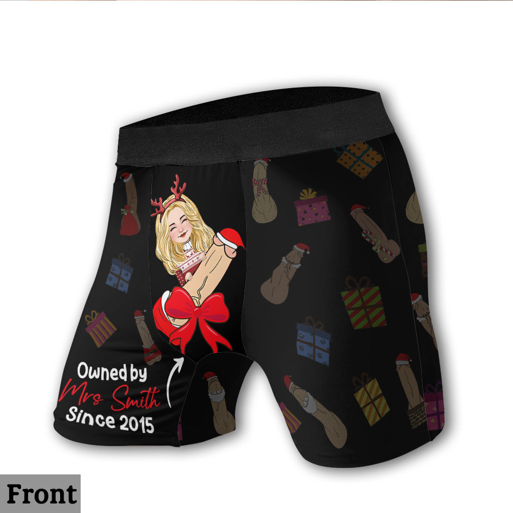 Ich liebe dich – Personalisierte Boxershorts für Männer (Paar)