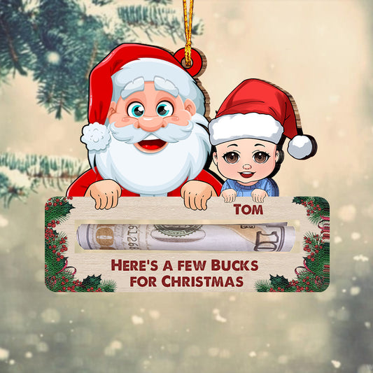 Totally On The Nice List - Personalized Kid Ornament