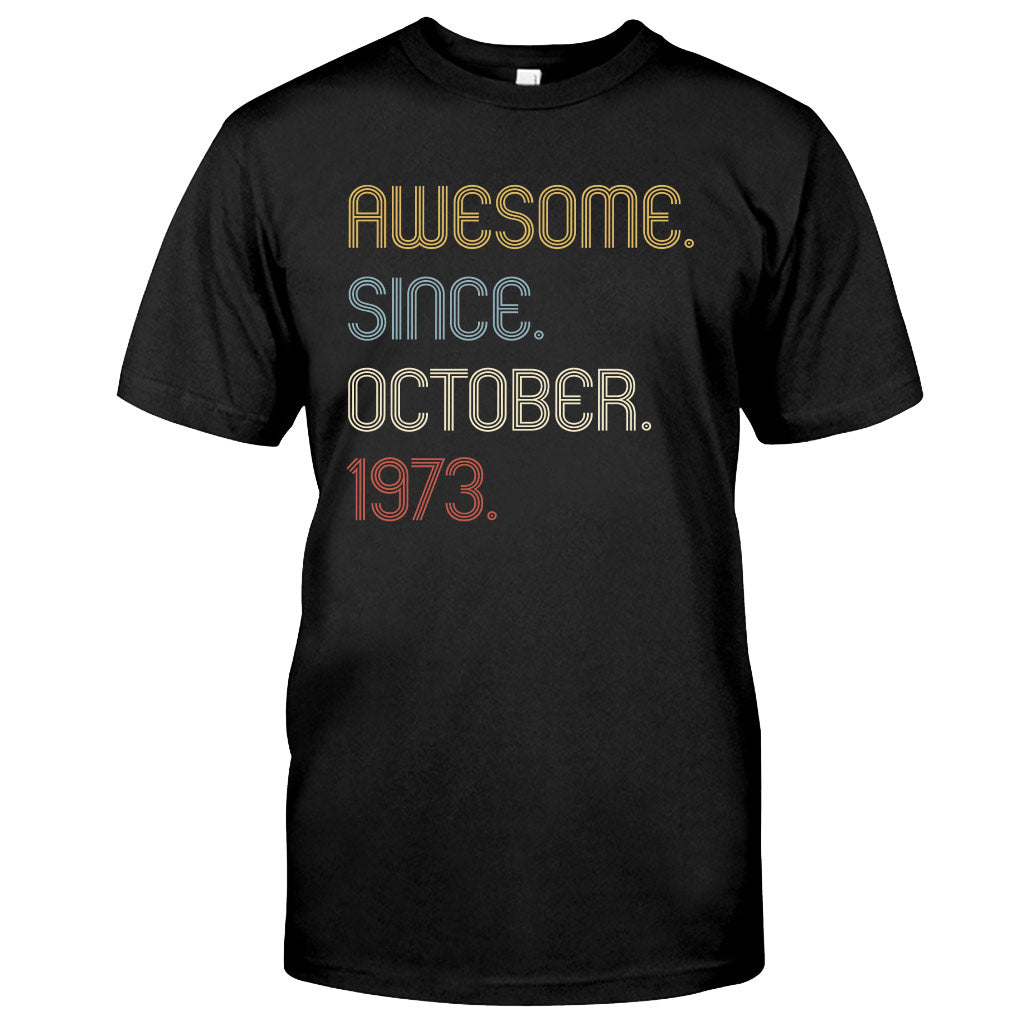 Fantastisch seit – Personalisiertes Geburtstags-T-Shirt und Hoodie