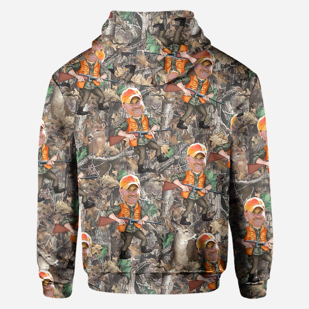 Foto eingefügter Jäger - Personalisiertes Jagd-T-Shirt