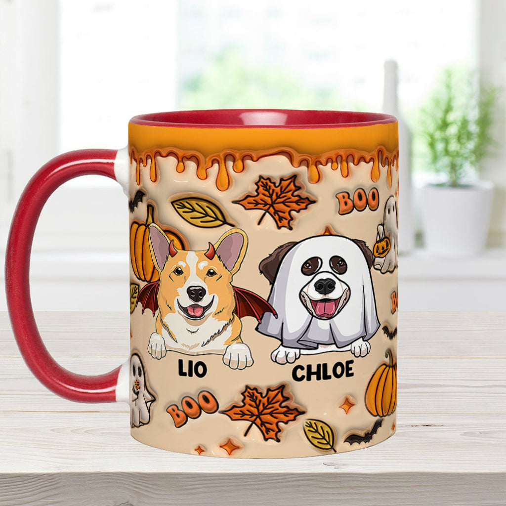 Boo - Personalized Dog Accent Mug