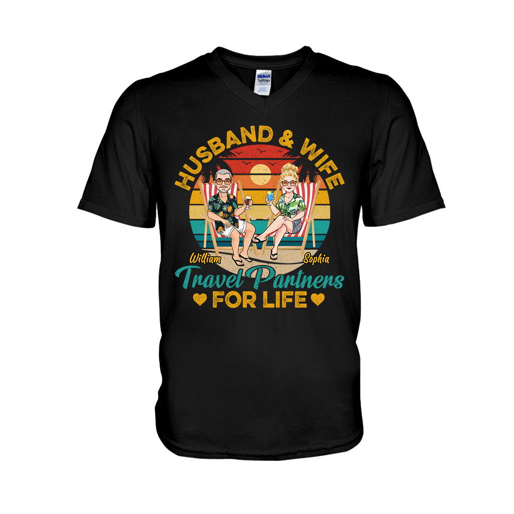 Travel Partners For Life - Personalized Travelling T-shirt & Hoodie