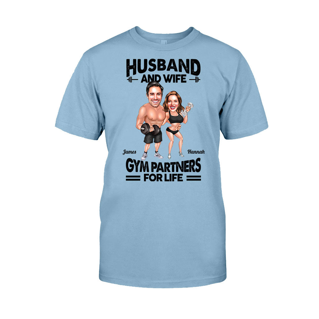 Die Schöne und das Biest – Personalisiertes Fitness-T-Shirt und Hoodie