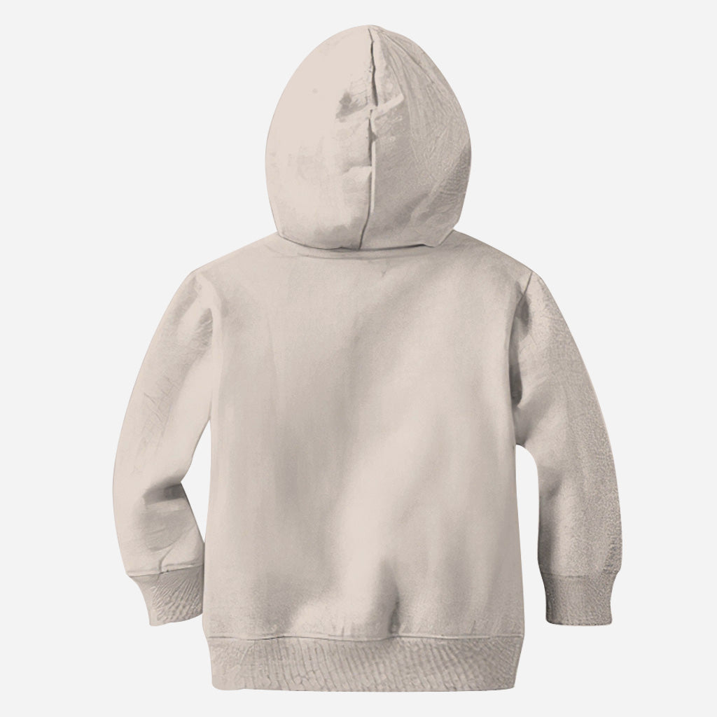 Strichzeichnung - Personalisiertes Stiefmutter-T-Shirt