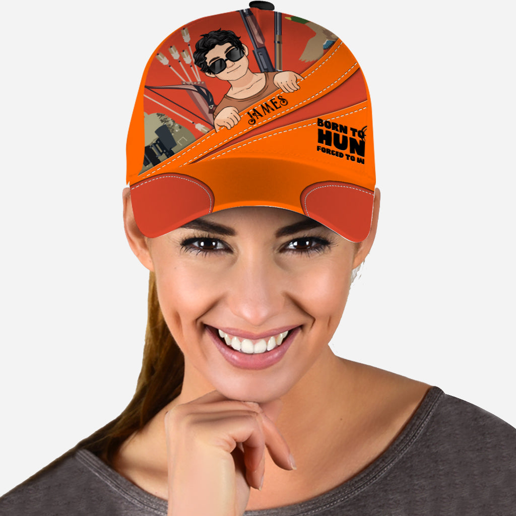 Born To Hunt - Personalisierte Jagd-Klassiker-Kappe