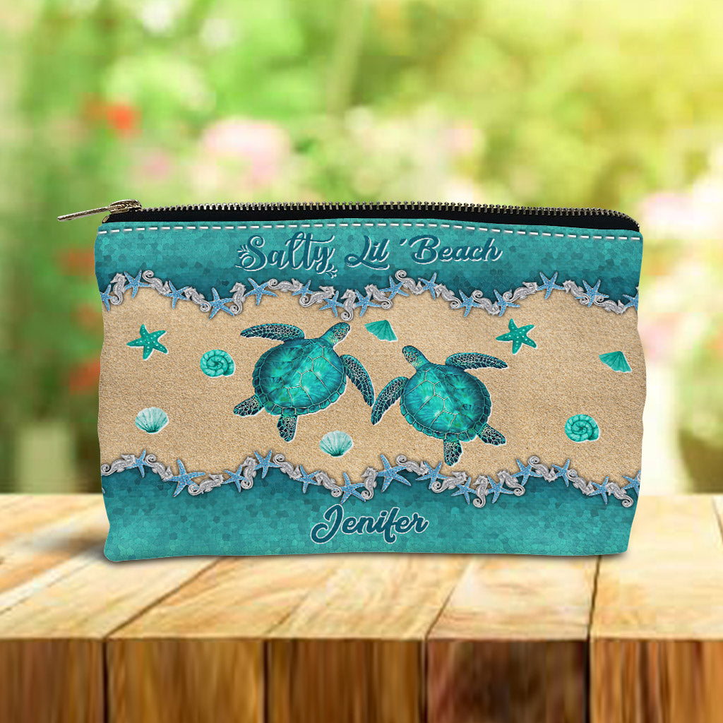 Salty Lil' Beach – Personalisierte Schildkrötentasche