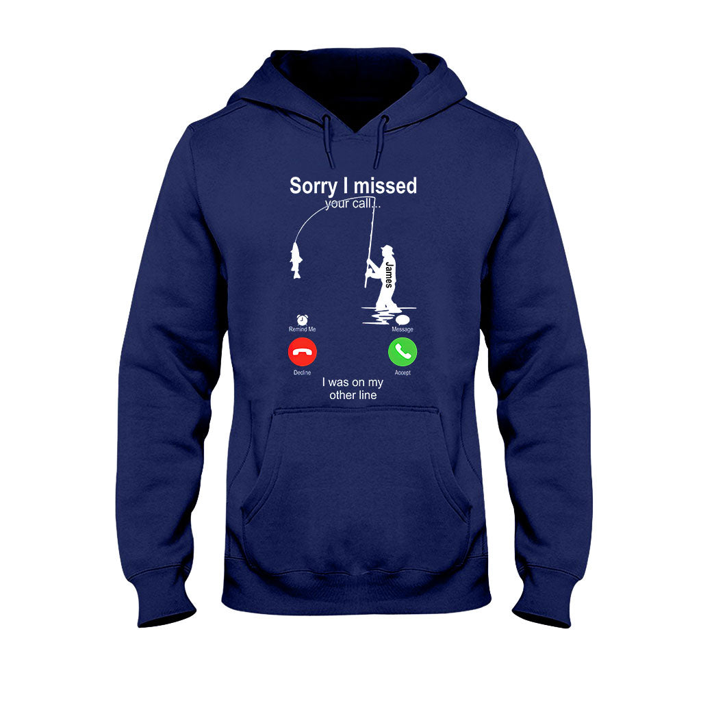 Tut mir leid, dass ich Ihren Anruf verpasst habe, ich war gerade im Gespräch – Personalisiertes Angel-T-Shirt und Hoodie