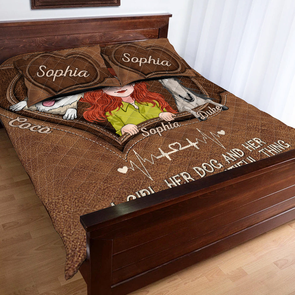 Was für ein wunderschönes Ding – personalisiertes Pferde-Quilt-Set