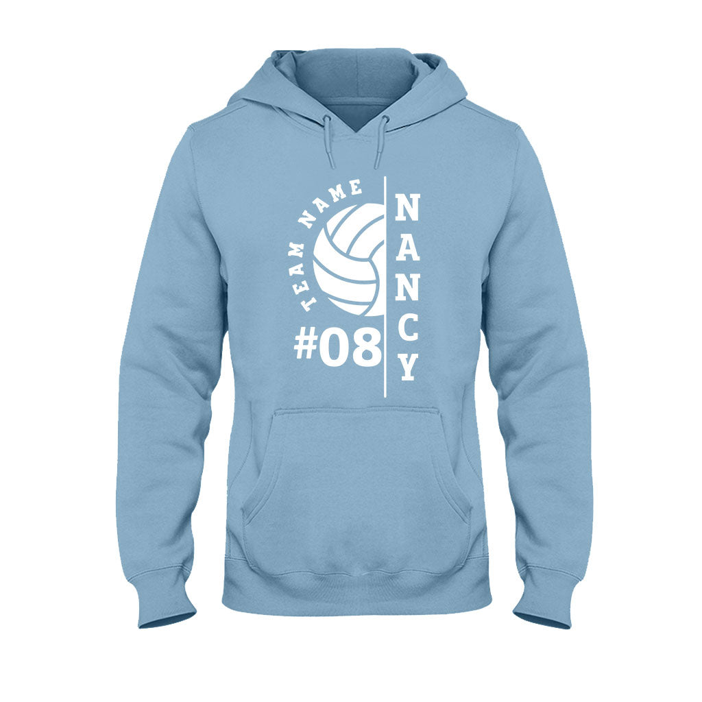 Volleyball lieben – Personalisiertes Volleyball-T-Shirt und Hoodie