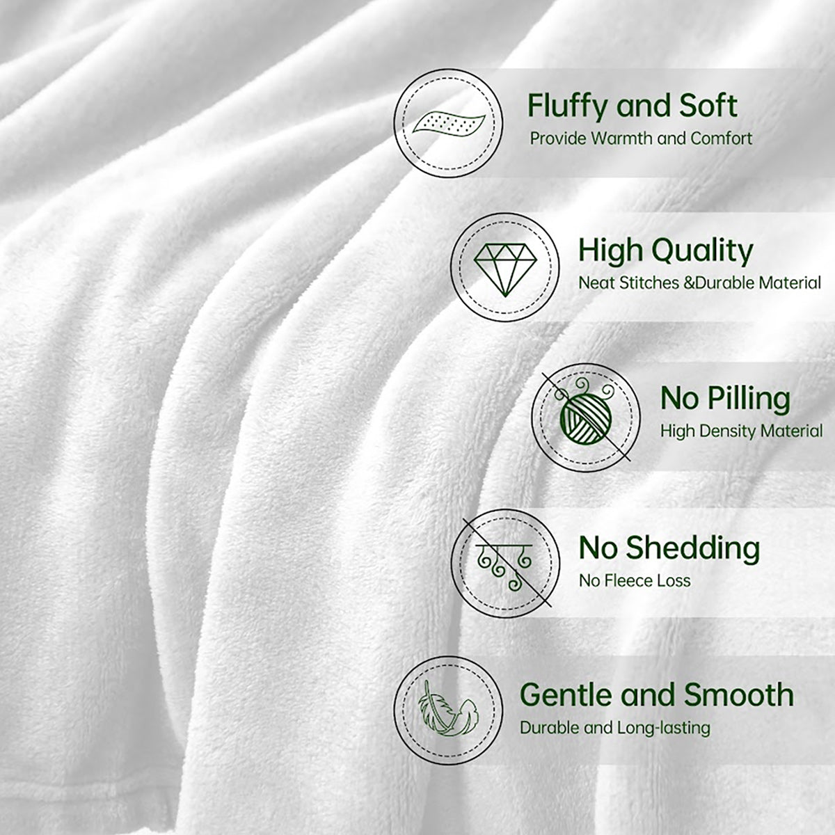 Daisy – Personalisierte Babydecke mit individuellem Namen