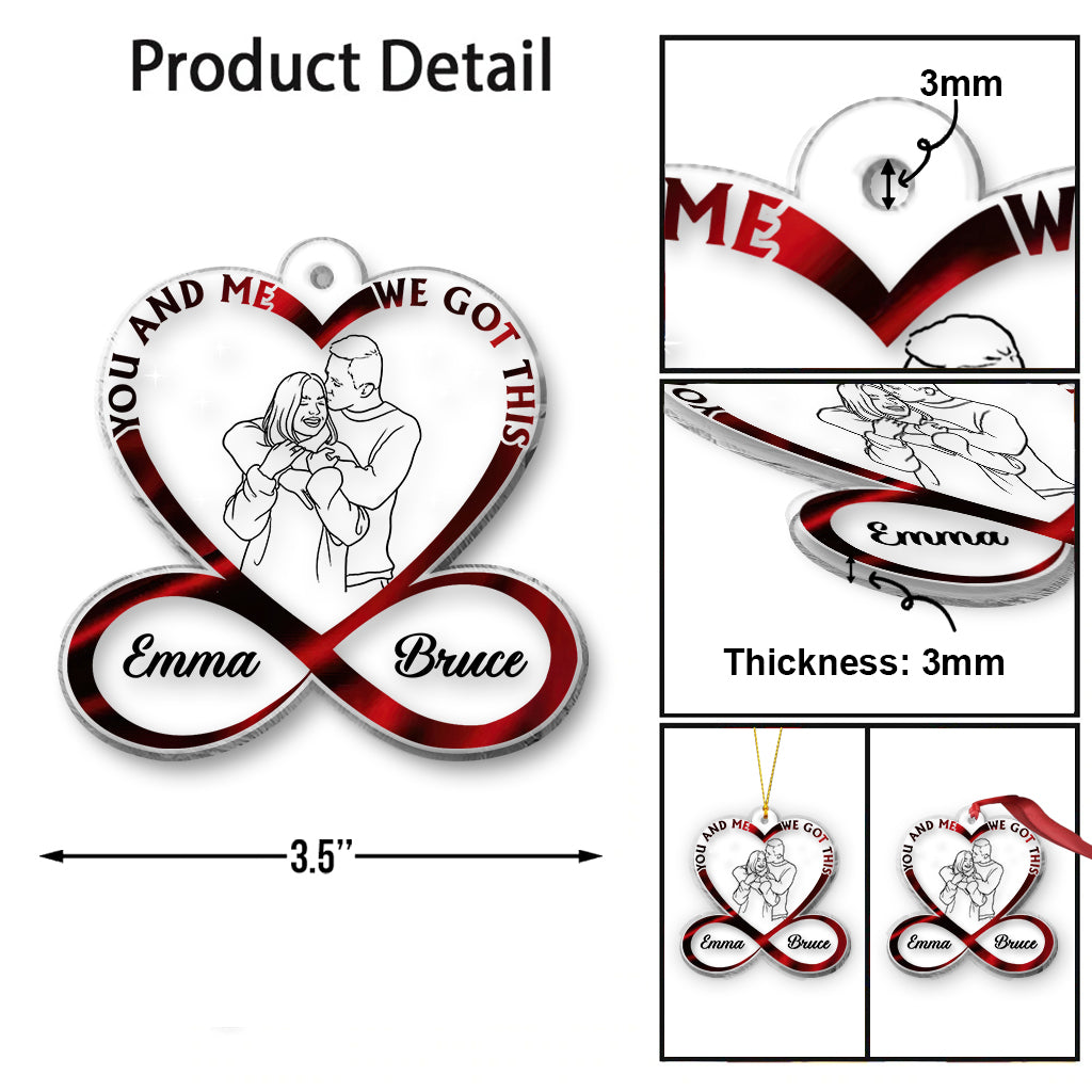 „Du und ich, wir schaffen das“ – personalisierter Paarschmuck