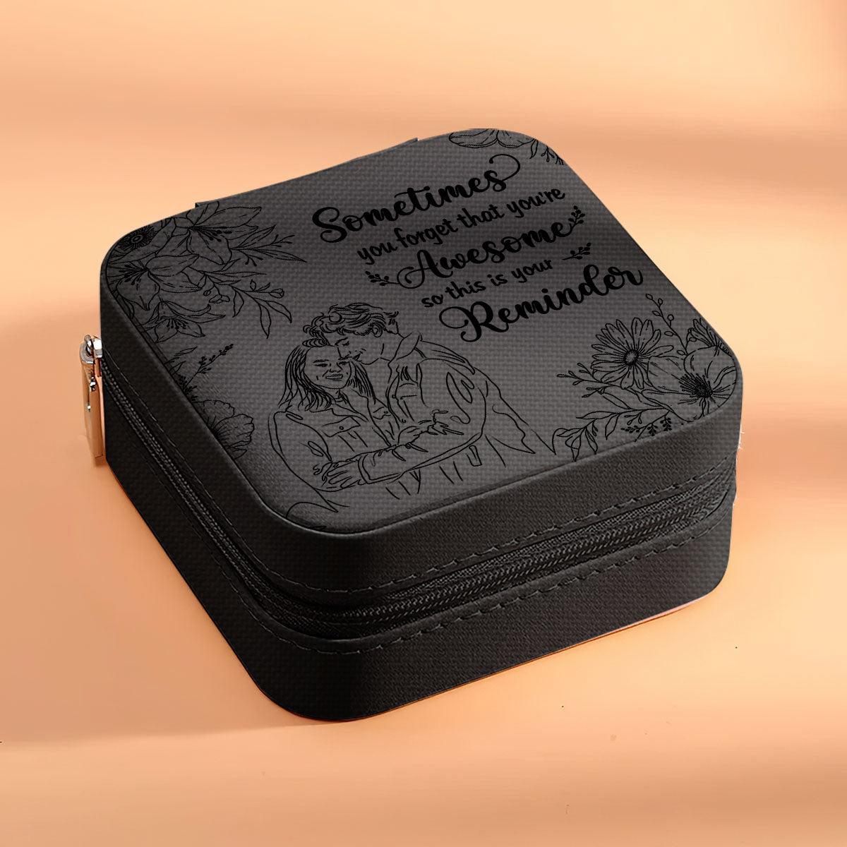 Du bist großartig – Personalisierte Schmuckschatulle für Paare