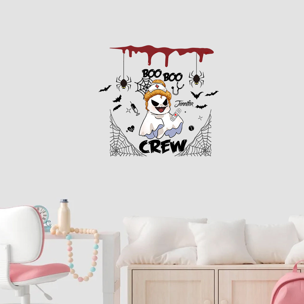 Boo Boo Crew - Personalized Nurse Decal Full